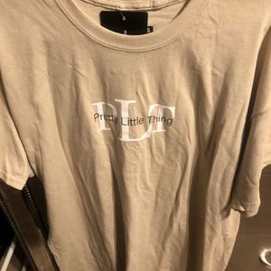 Pretty Little Thing Oversized Slogan T Shirt